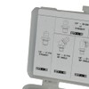 AFF 80 Piece SAE Grease Fitting Kit with Labeled Compartments