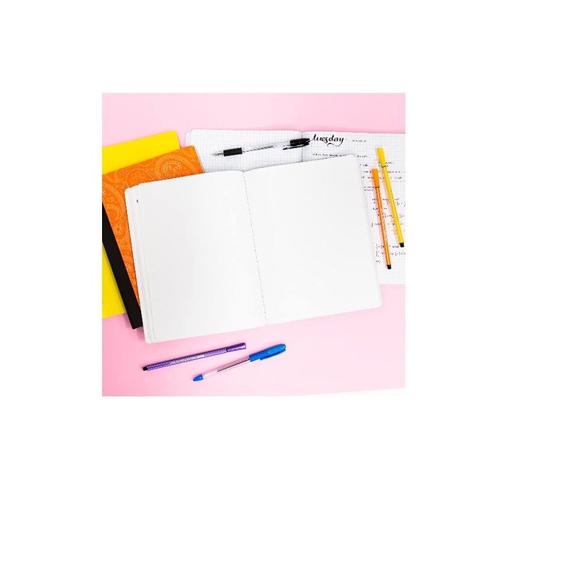 BAZIC UNRULED 100 Ct. Black Marble Composition Book