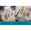 MeetRade Nail Storage Organizer: A5 Nail Display Book Fake Nail