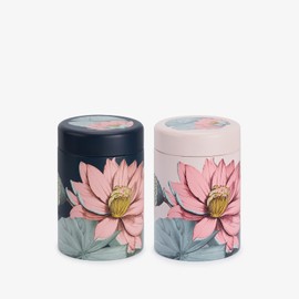 Eigenart Casa Padma PD75110 Set of 2 Metal Tins Round with Fastener and a Capacity of 125 g