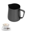 400ml PTFE Pointed Mouth Milk Frothing Jug Stainless Steel Coffee