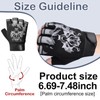 CubePlug Kids Boy Girl Cycling Climing Half Finger Gloves for