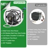SPECILITE Heavy Duty Metal Garden Hose Reel With 80 Ft