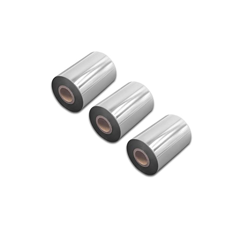 vhbw 3 x Thermal Transfer Tape Compatible with TSC TTP-344M