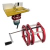 Precision Router Table Lift Base Systems for Making Your Own