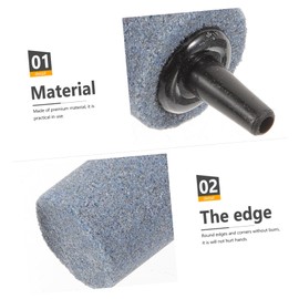 WOONEKY Aquarium Accessories 5pcs Air Stones for Fish Tank Bubble for Oxygenation