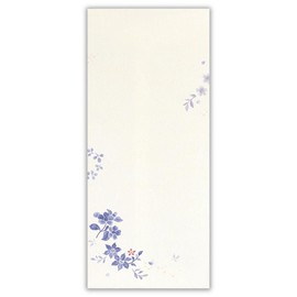 Nuby MK Envelopes Lapis | Washi 6 Sheets Long 4 Envelopes, Long No. 4, No Postal Code Frames, Vertical Writing