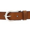 Vanzetti Women's Leather Belt 30 mm, Baileys