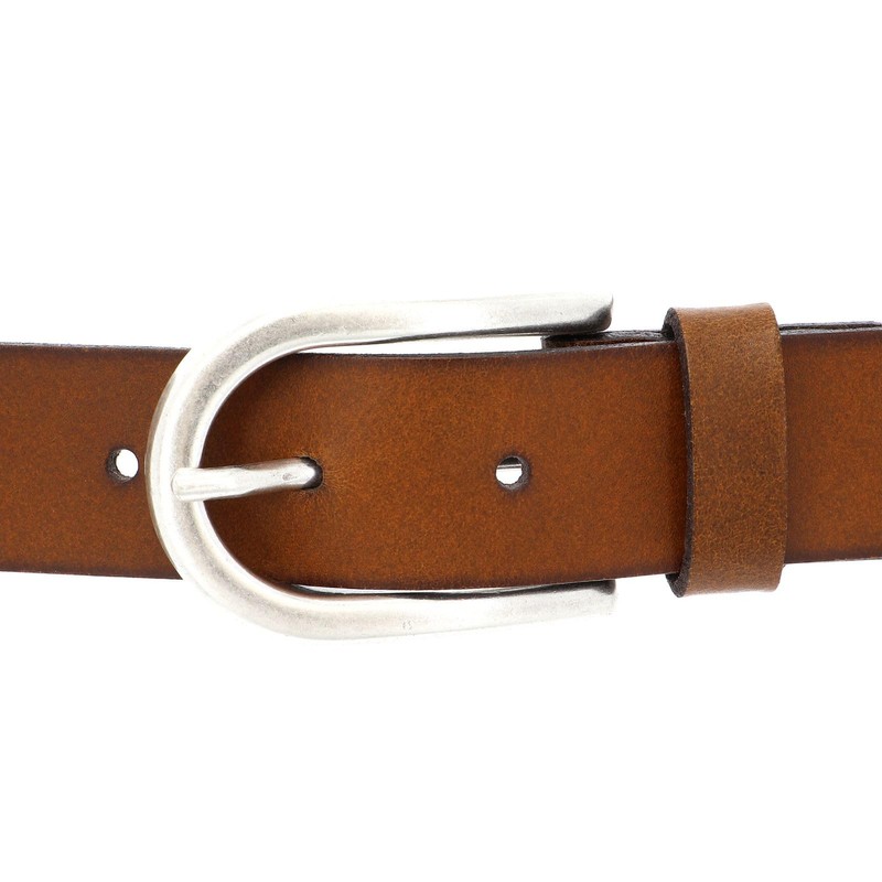 Vanzetti Women's Leather Belt 30 mm, Baileys