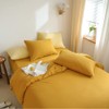 CLOTHKNOW Mustard Yellow Queen Comforter Set Yellow Bedding Comforter Sets