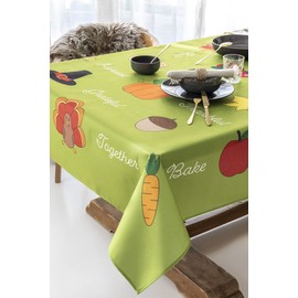 Thanksgiving Tablecloth (59" x 86", Thanksgiving)