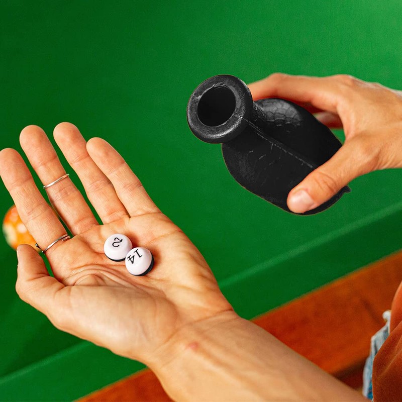 Formula Sports Kelly Pool Shaker and Marbles, Black