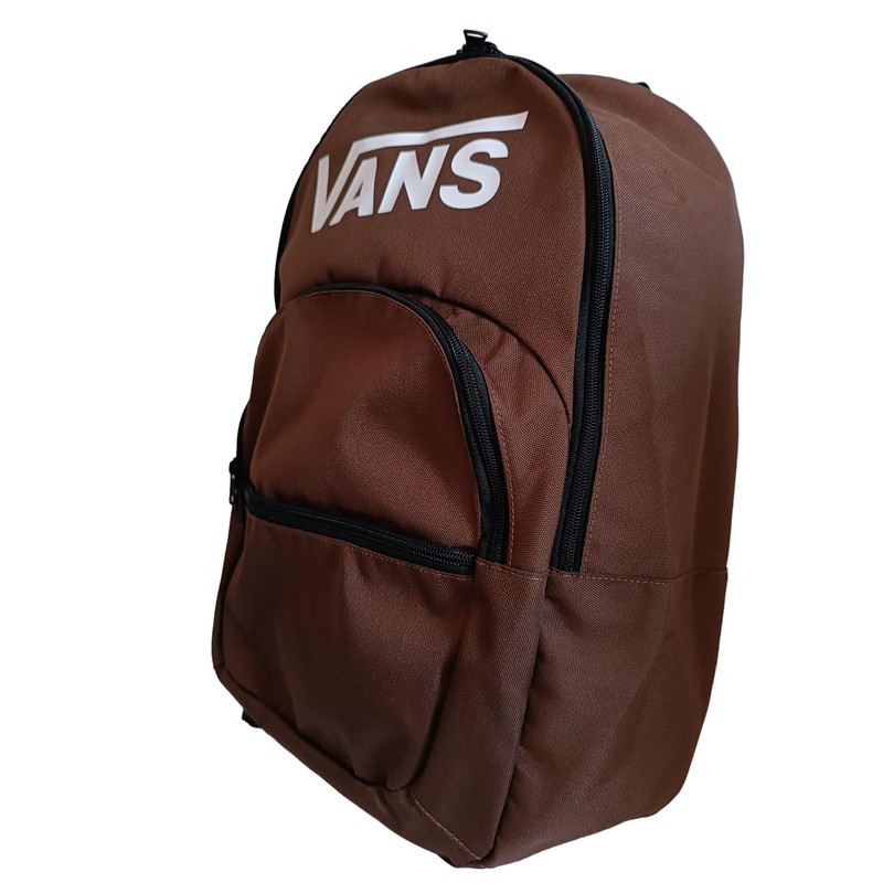 Vans Ranged 2 Backpack brown White school travel work gym