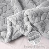 Exclusivo Mezcla Large Flannel Fleece Throw Blanket, 127x178 CM Sofa