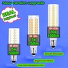 E11 Led Bulbs Dimmable,JDE11 120V 50 watt Halogen Candelabra Bulbs