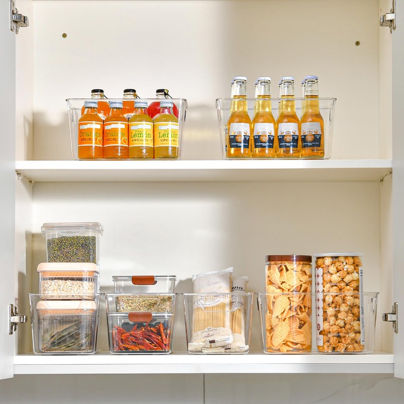 12 Pack Middle Organizers and Storage, Pantry Organization and Storage
