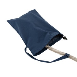 CPAP-Masken-Abdeckung | Staubschutzhülle | Hält Verbrauchsmaterialien sauber und geschützt | Aufbewahrungstasche mit Gurt (Blau)