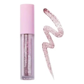Delineador Líquido De Ojos Glitter Liner Beauty Creations Color Material Girl Efecto Metálico                                                         