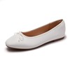 AFEETSING Women's Round Toe Ballet Flats Comfortable Bow Dressy Flats