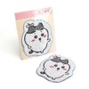 Chiikawa 41-1200120 Die-Cut Towel Handkerchief, Blue, Cut, Packaged, Cute, Approx.