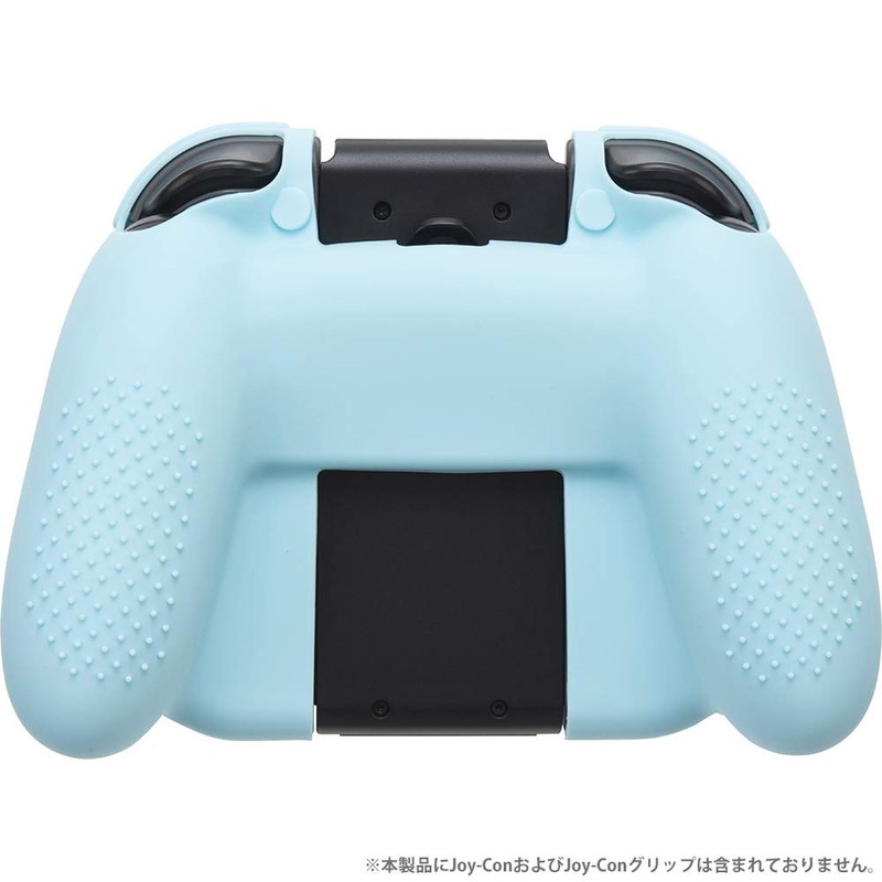 CYBER ・ シリコンカバー ( SWITCH Joy-Con グリップ 用) ライトブルー -