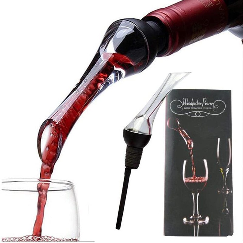 Wine Aerator Pourer,Aerating Pourer and Decanter Spout,Red Wine Aerators for