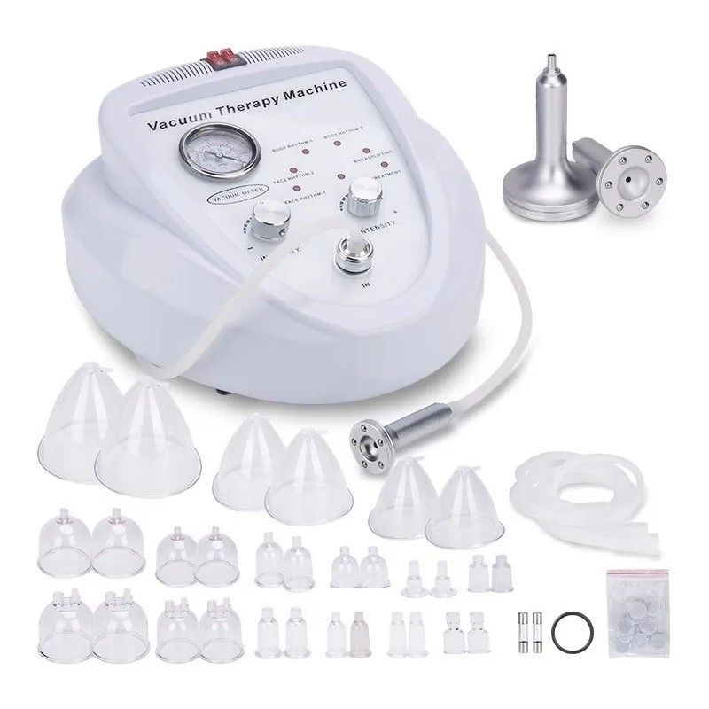 Maquina Terapia Ventosas Vacum Levanta Senos Gluteos Facial