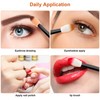 300PCS Disposable Eyeshadow Applicators, Dual Sides Eyeshadow Brushes Applicator, Eye