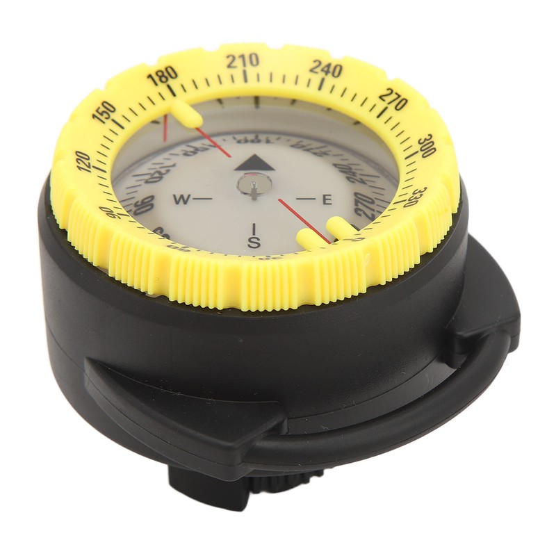 50M Underwater Diving Compass Luminous Magnetic Waterproof Pipe Clamp Diving