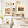 Veelot 6 Pack 8x10 Frames, Mat for 5x7 Photos, Shatter