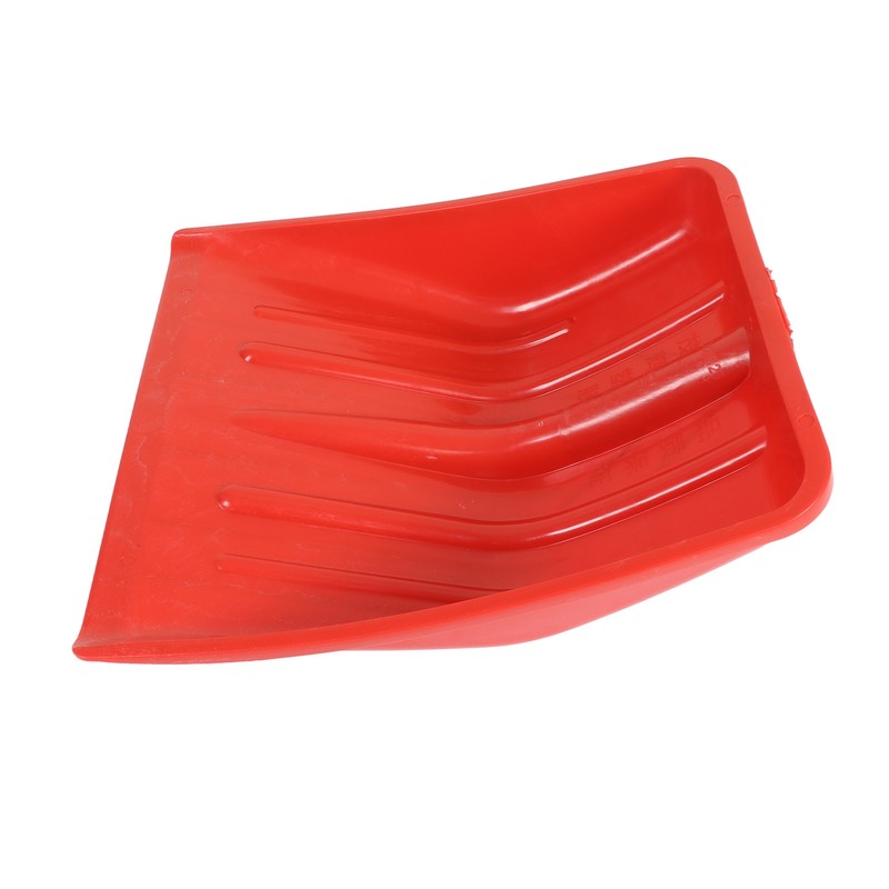 Snow Shovel Red Thickened PP Plastic Wear Resistant Tough Kids