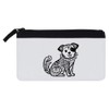 Azeeda 'Patterned Sitting Dog' Pencil Case (PC00051661)