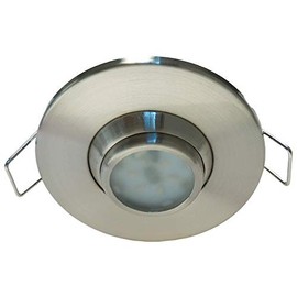 Manufacturers' Select ITC Compass Swivel Overhead RV or Boat LED Light with Switch - Ceiling Light with Customizable Directed Output and Space Saving Design (Brushed Nickel) (B07XVQQHTR)