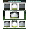 Solar Motion Light Outdoor with Stake, 180° PIR Motion Sensor