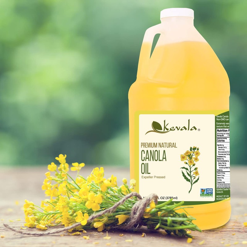 Kevala Canola Oil - Delicate Oil for Cooking and Baking