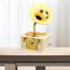 Retro Gramophone Music Box Classic Phonograph Shape Music Box for