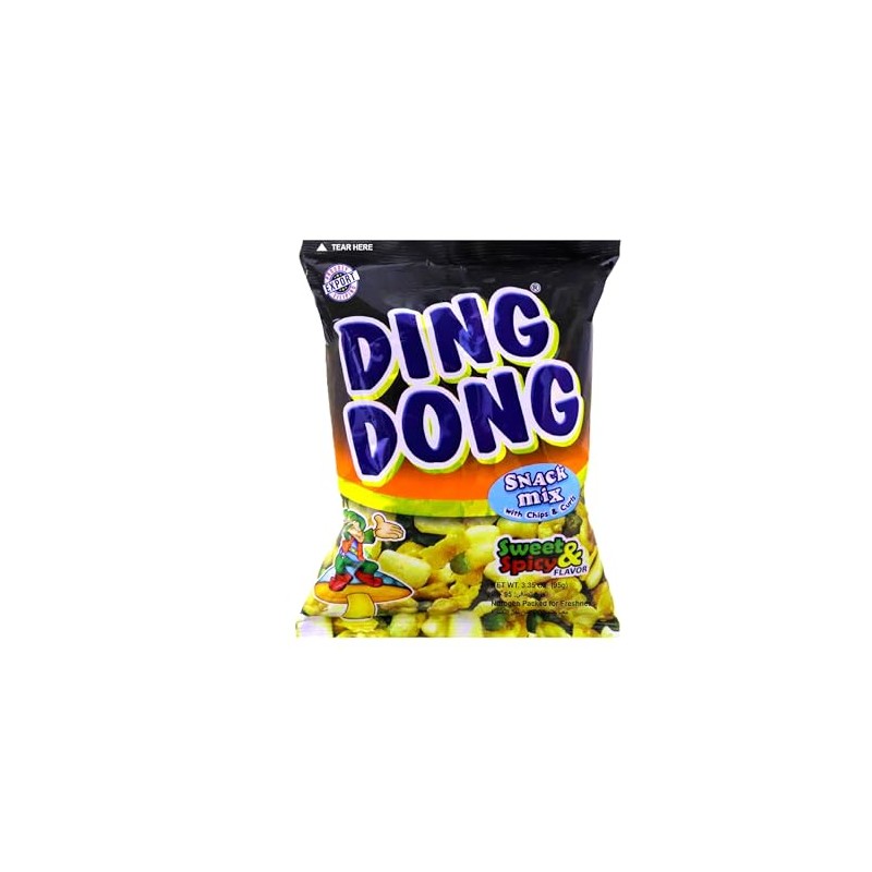 Ding Dong Snack Mix Sweet and Spicy 100g (Pack of