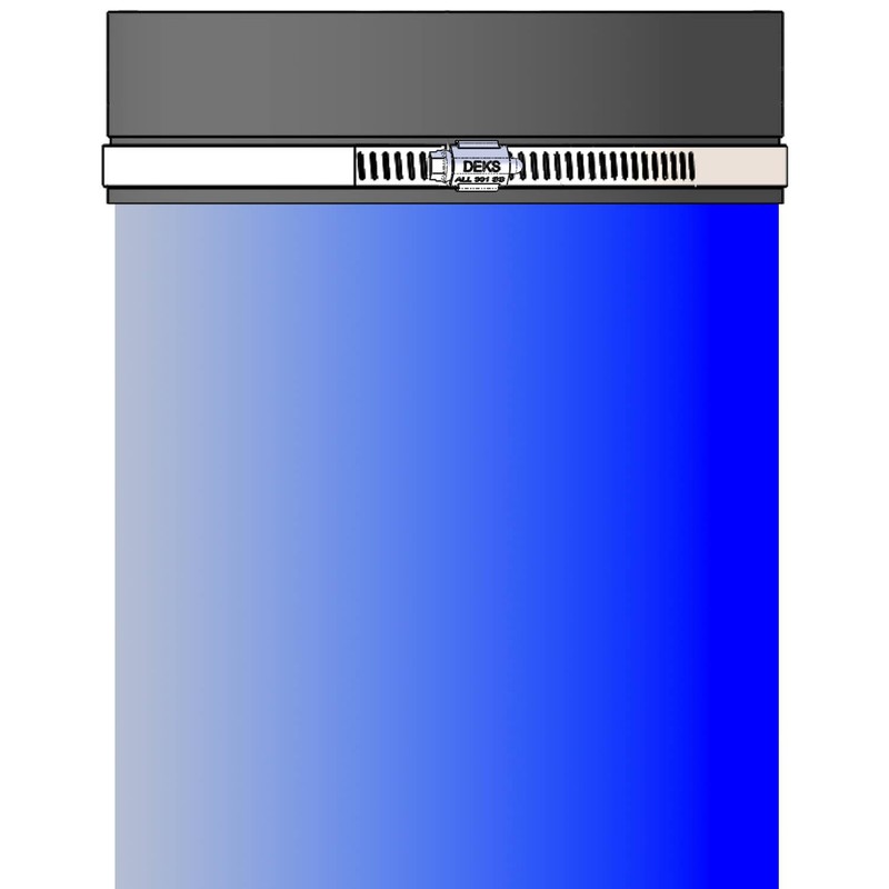 8" DEKS Joiners Pipe End Cap DACAP8