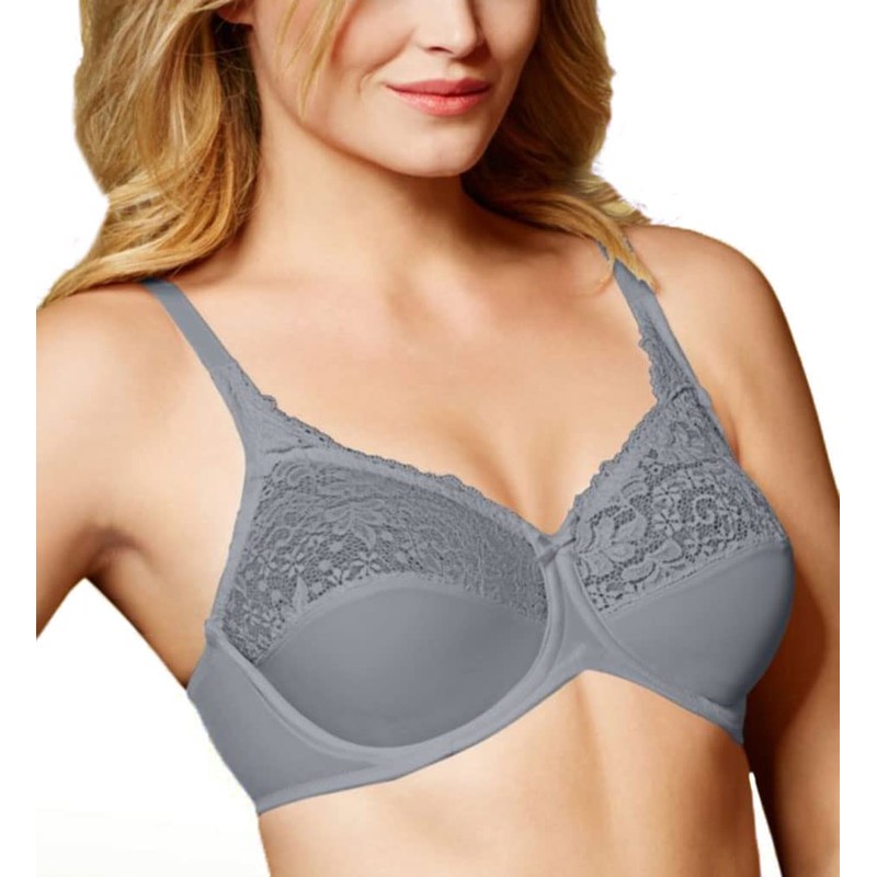 Lilyette Women's Microfiber Minimizer, White, 36D