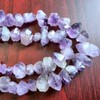 FHNP367 Natural Amethyst Druzy Beads Strand Crystal Point Raw Genuine