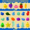 Soulchen 50 Pack Party Favors Capsule Squishies Mini Stress Relief