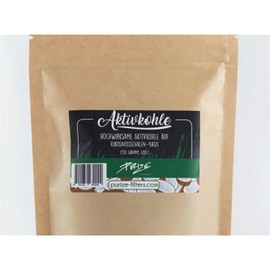 150 g Purize Coconut Activated Carbon Loose Coconut Base + Sticker