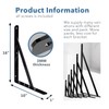 Shelf Brackets 8 Pack 16 inch Heavy Duty Brackets for