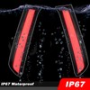 KEEGTBOX Full LED Rear Pillar Tail Light Column Brake Lamp