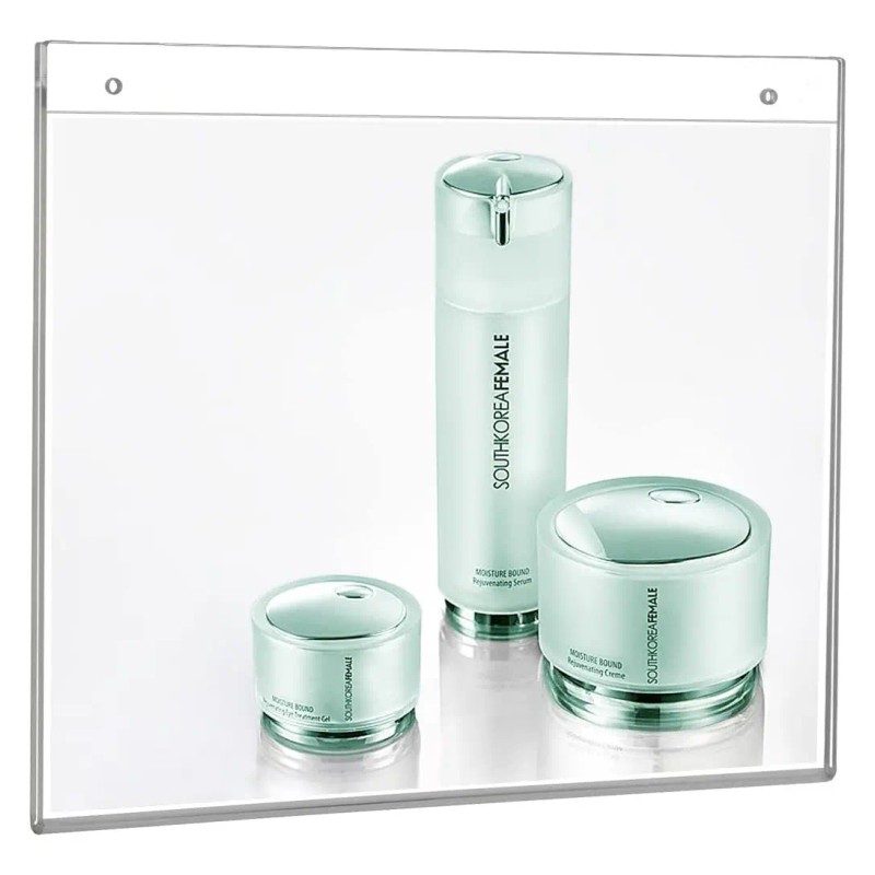 Soporte Horizontal Para Hojas De Cartas Acrílico De 4 Mm,