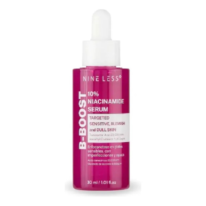 Sérum Nineless B-Boost Niacinamida 10% Sin Parabenos Hipoalergénico 30ml