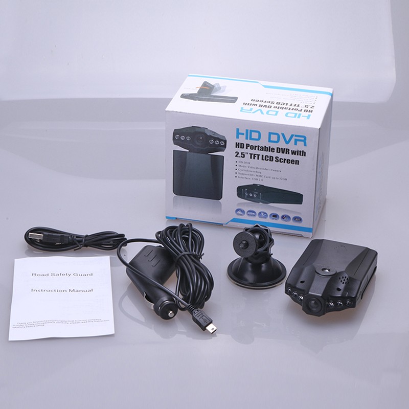 1080P HD Night Vision Wide Angle Tachograph Car DVR Camera