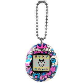 BANDAI Tamagotchi Virtual Pet Original Ginjirotchi Comic Book, Multicolour 42982, Electronic Toy for Children Aged 8+ Returns Your Favorite Electronic Pet with Others