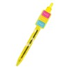 Sunstar Stationery PEZ Petz Ballpoint Pen with Plate Yellow S4652711