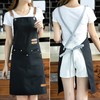 LOYGLIF Chef Aprons for Men Women with Large Pockets, Cotton